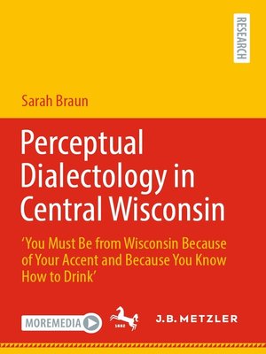 cover image of Perceptual Dialectology in Central Wisconsin